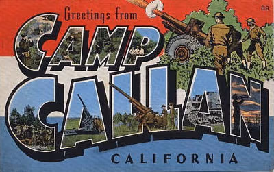 Camp Callan, CA Army Replacement Training Center