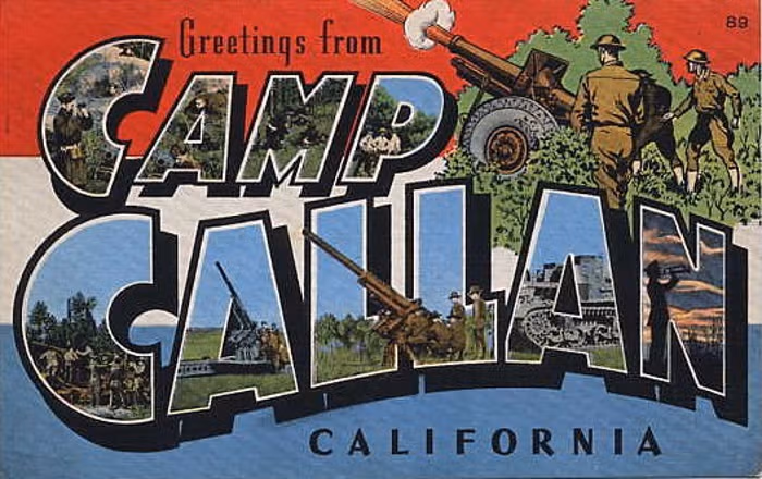 Camp Callan, CA Army Replacement Training Center