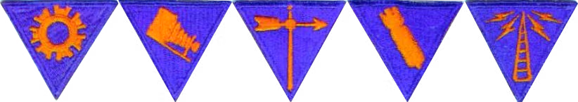 Army Air Force Technical Patches