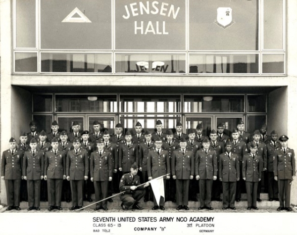 1965,Bad Tolz, Germany,7th Army,NCO Academy,Class 65-13, 3rd Platoon, Company B