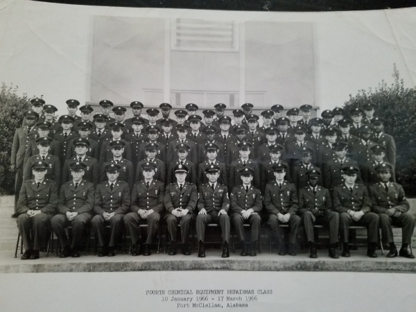 1966,Fort McClellan,Fourth Chemical Equipment Repair Class