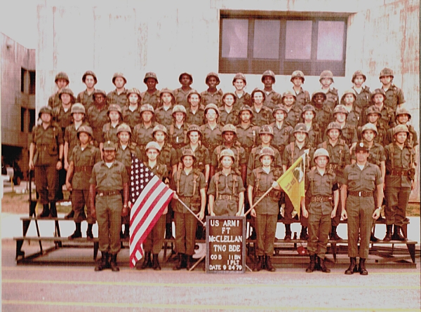 1979,Fort McClellan,B-11,1st Platoon,OSUT,Military Police School