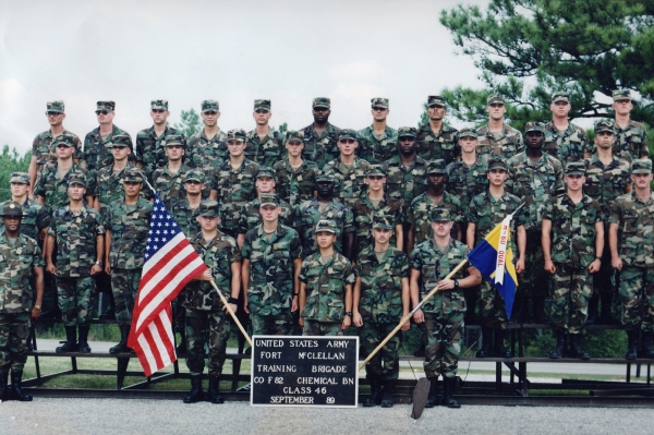 1989,Fort McClellan,82nd Chemical Battalion,Company F,Class 46