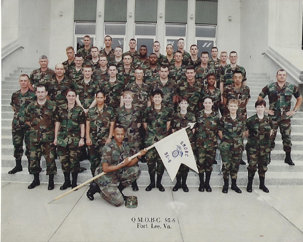1995,Fort Lee,Quartermaster Officer Basic course,Class 95-6
