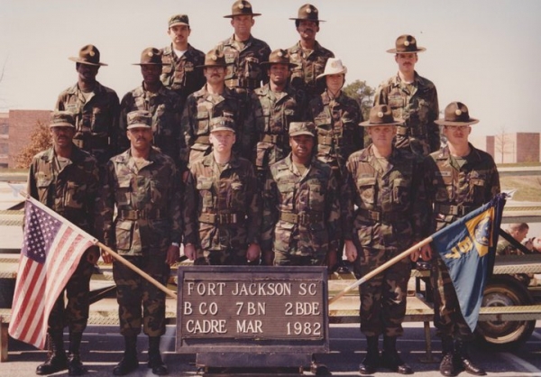 1982,Fort Jackson,B-7-2,Drill Sergeants