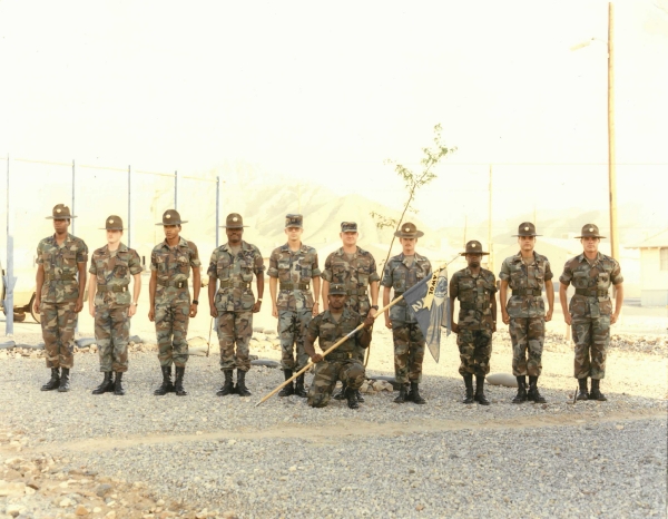1986,Fort Bliss,D-2-1, Platoon Cadre