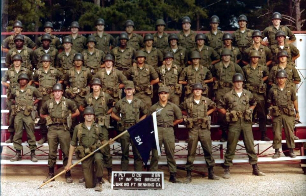 1980,Fort Benning, Company D,2nd Battalion,1st Infantry,4th Platoon