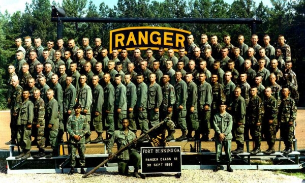 1986,Fort Benning,Ranger School,Class 12