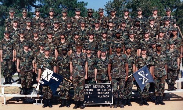 1987, Ft Benning, D-2-2, 3rd Platoon