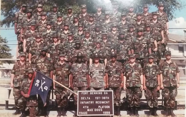 1988,Fort Benning,D-1-38,4th Platoon