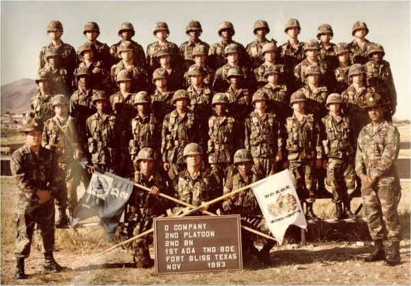 1983,Fort Bliss,D-2-1,2nd Platoon