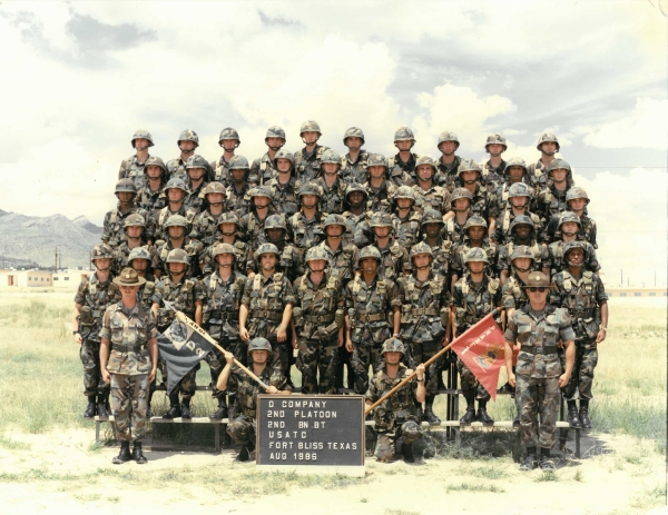 1986,Fort Bliss, D-2-1,2nd Platoon