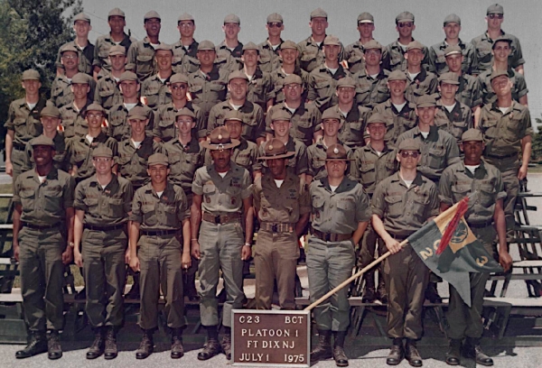 1975, Fort Dix, C-2-3, 1st Platoon