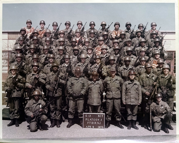 1975, Fort Dix, E-1-3, 3rd Platoon