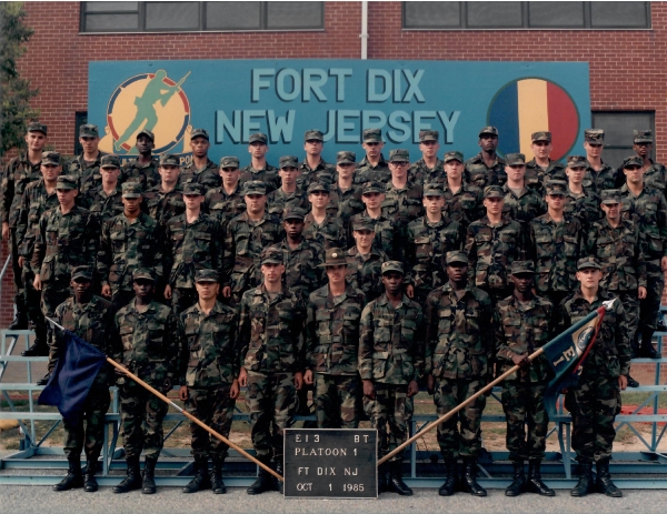 1985, Fort Dix, E-1-3. 1st Platoon