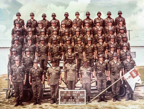 1980,Fort Gordon,E-1-1,4th Platoon