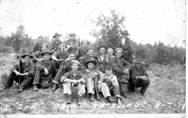 1934,Camp Jackson,SC,Company E