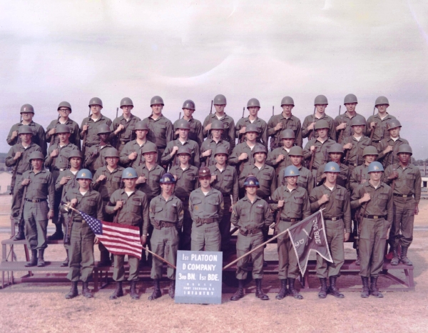 1970, Fort Jackson, D-3-1,1st Platoon