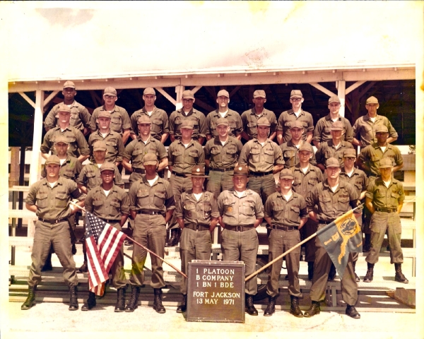 1971, Fort Jackson, B-1-1, 1st Platoon