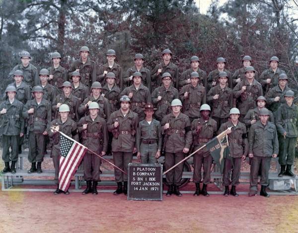 1971, Fort Jackson, B-5-1, 1st Platoon