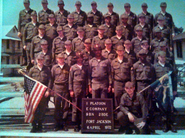 1972,Fort Jackson, E-9-2,1st Platoon