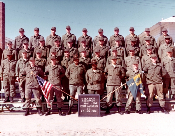 1972,Fort Jackson,A-3-1,5th Platoon