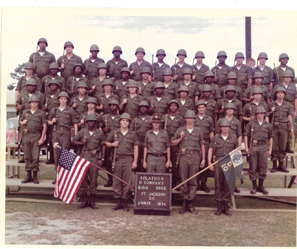 1974, Fort Jackson,D-10-2, 3rd Platoon