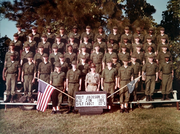 1976, Fort Jackson, A-2-1, 5th Platoon