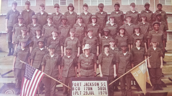 1976, Fort Jackson,B-17-5,1st Platoon