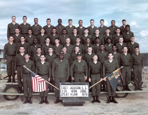 1976,Fort Jackson,E-10-2,2nd Platoon