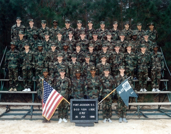 1986, Fort Jackson, D-4-1, 2nd Platoon