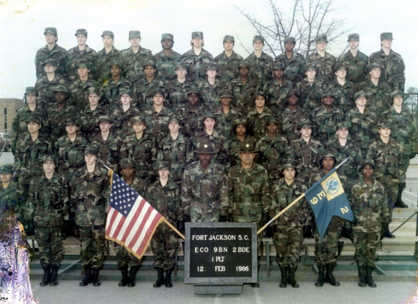 1986,Fort Jackson,E-9-2,1st platoon