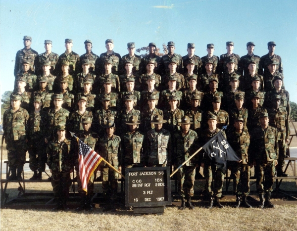 1987, Fort Jackson, C-1-28, 3rd Platoon