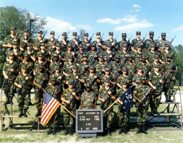 1988, Fort Jackson, C-2-13, 3rd Platoon