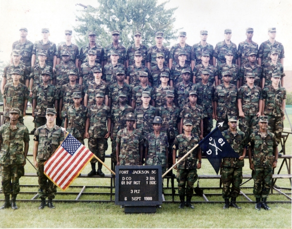 1988,Fort Jackson,D-3-61,3rd Platoon