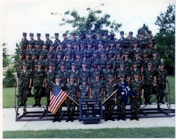 1989, Fort Jackson, B-2-28, 4th Platoon