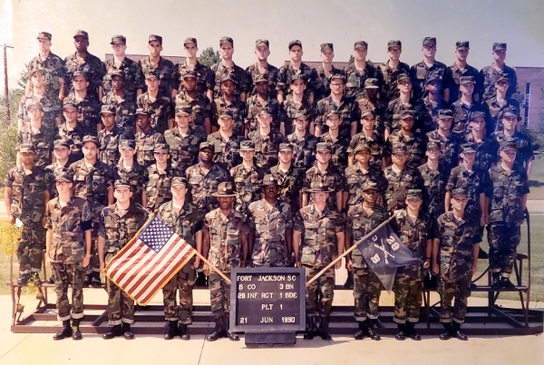 1990, Fort Jackson, B-3-28, 1st Platoon