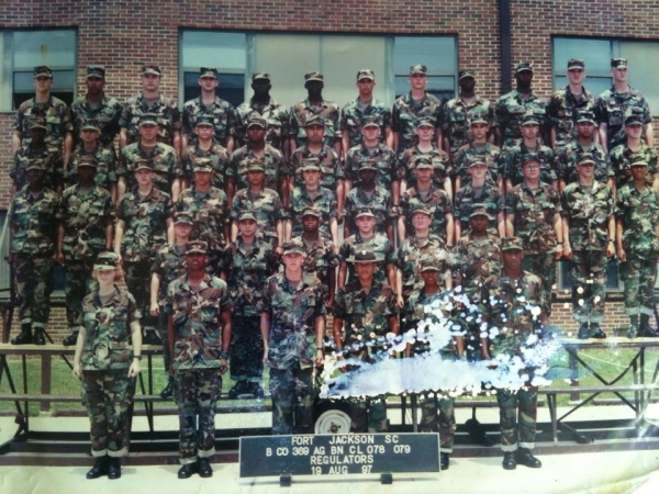 1997,Fort Jackson,B CO 369, AG BN, Regulators-AIT