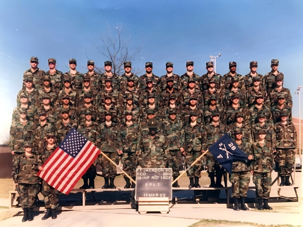 2001, Fort Jackson, F-2-28, 2nd Platoon