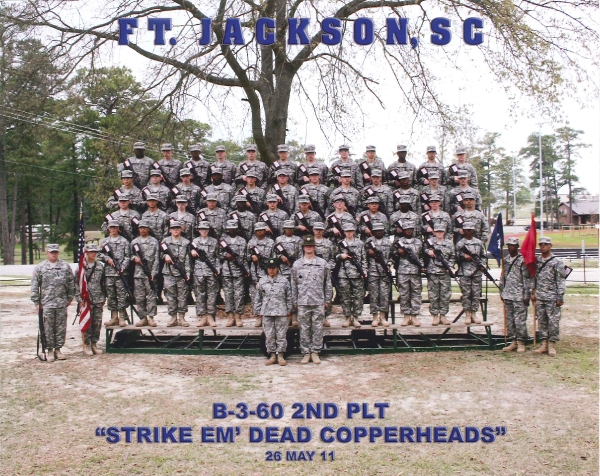 2011,Fort Jackson,B-3-60,2nd Platoon