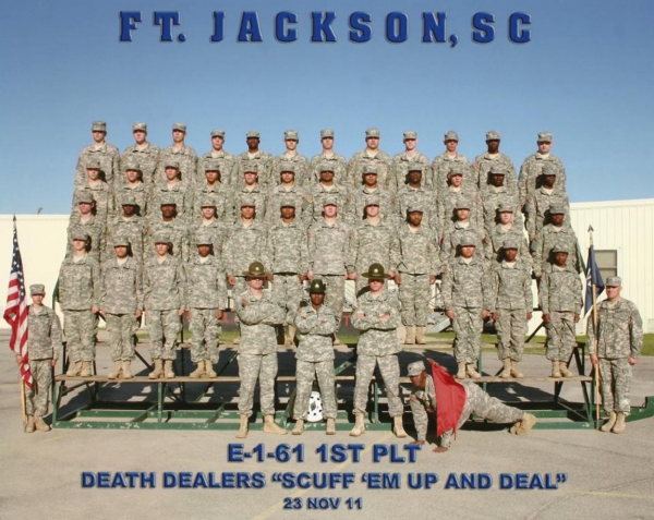 2011,Fort Jackson,E-1-61,1st Platoon,Nov