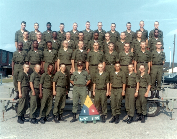 1972, Fort Knox, E-8-4, 1st Platoon