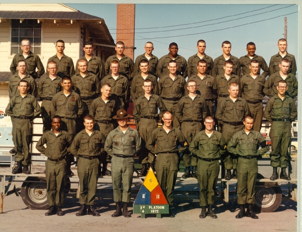 1972,Fort Knox,E-11-4,3rd Platoon