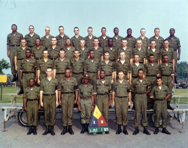 1973, Fort Knox, D-18-5, 1st Platoon,