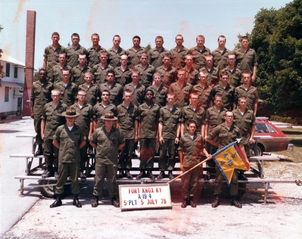 1978, Fort Knox, A-19-4, 5th Platoon