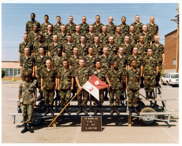 1983, Fort Knox, D-6C-1, 2nd Platoon