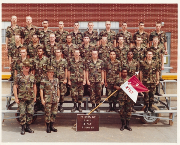 1983, Fort Knox, E-5-1, 2nd Platoon