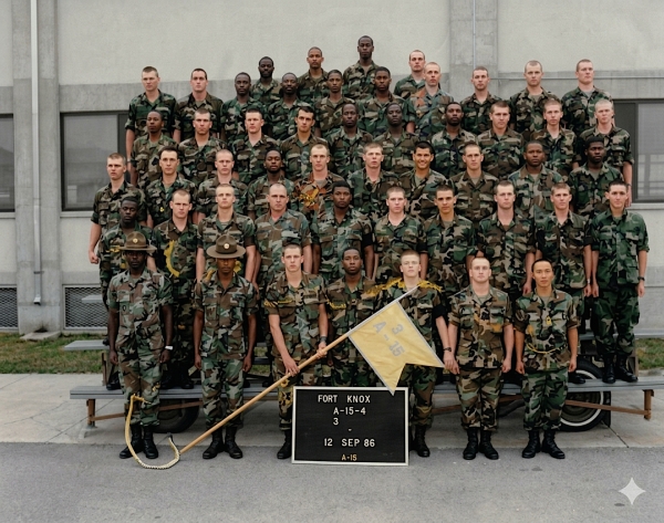 1986, Fort Knox, A-15-4, 3rd Platoon