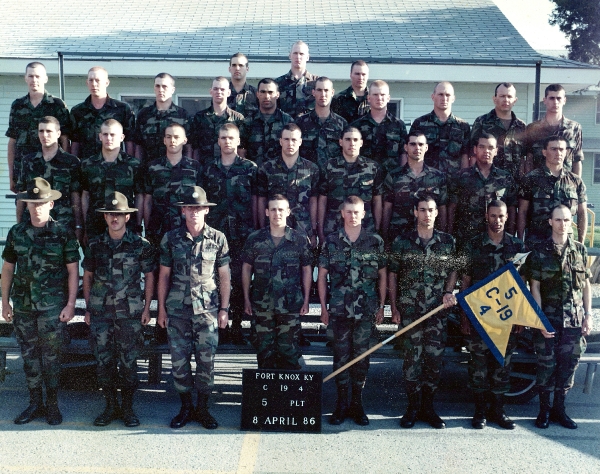1986,Fort Knox,C-19-4,5th Platoon