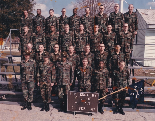 1987,Fort Knox,C-3-46,4th Platoon